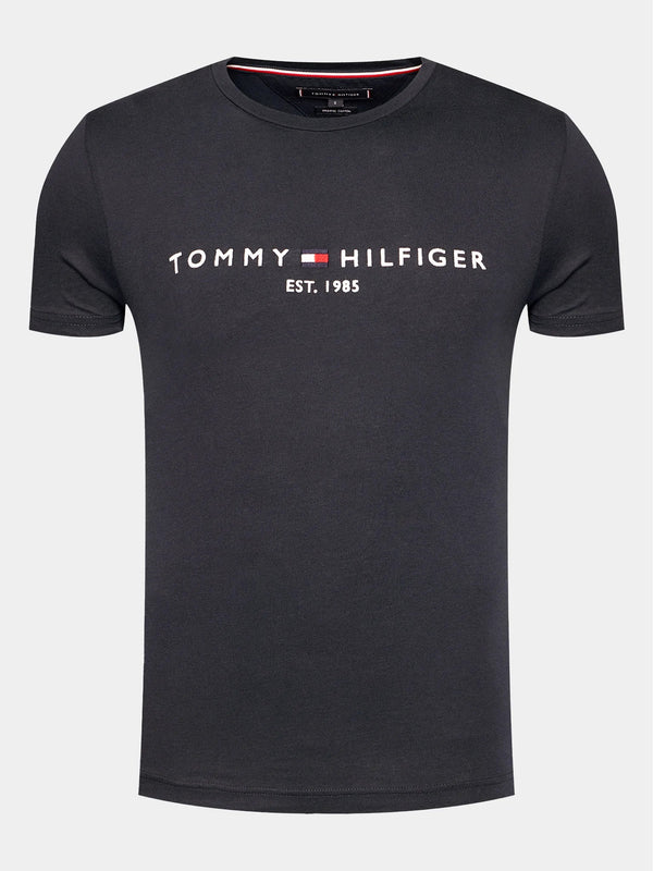 Tommy Hilfiger T-shirt mm T-shirt Uomo Logo core Blu P24-TOMMY HILFIGERMW11465-403-M - Francavilla Moda